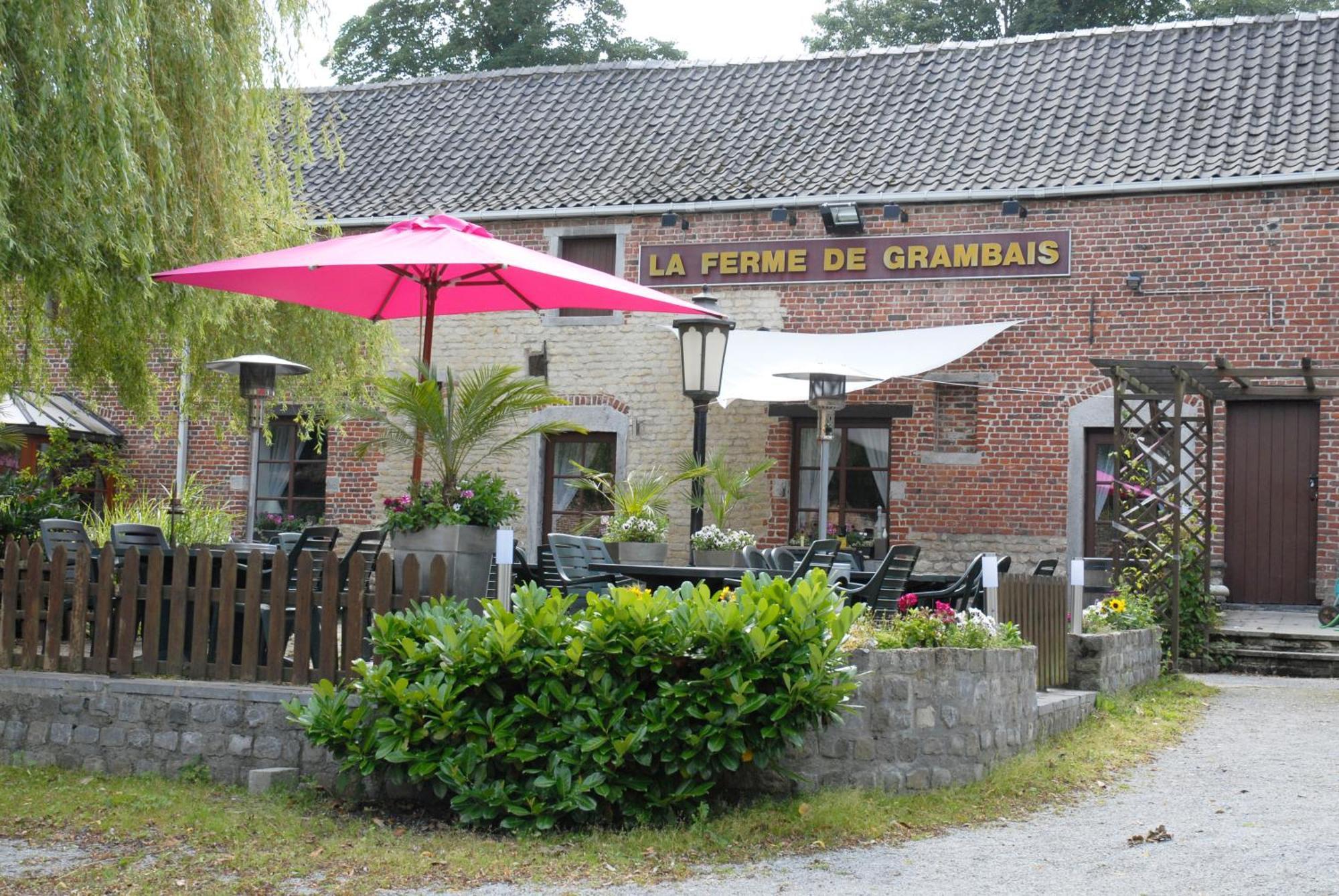Hotel Restaurant La Ferme De Grambais Nijvel Buitenkant foto
