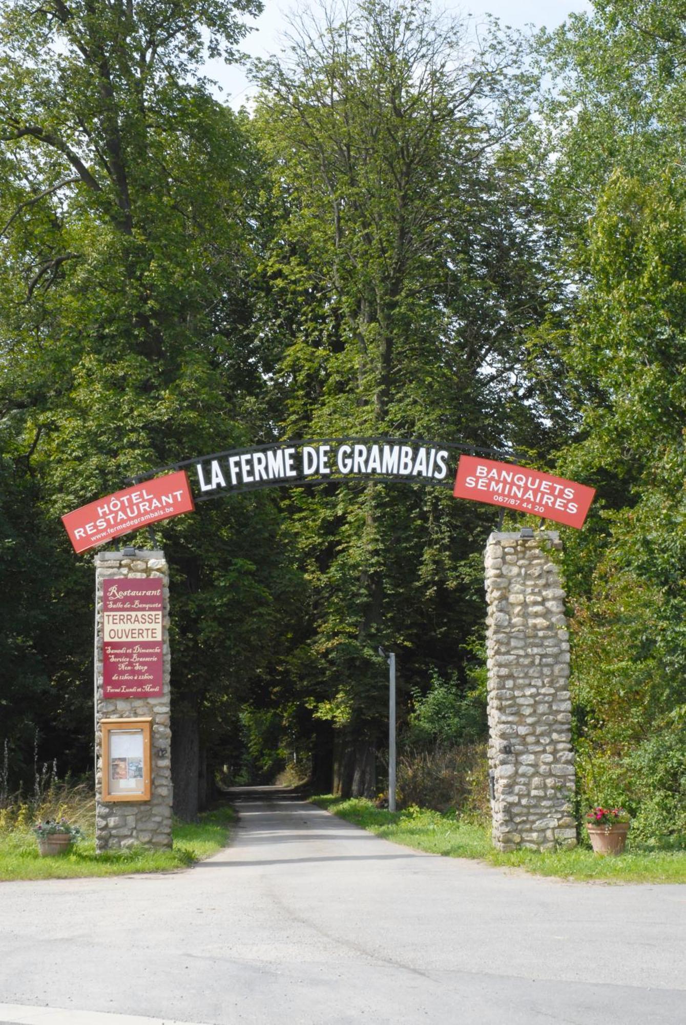 Hotel Restaurant La Ferme De Grambais Nijvel Buitenkant foto